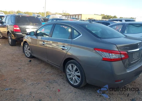 2015 Nissan Sentra Sl из США, поврежденный, VIN 3N1AB7AP1FY380048